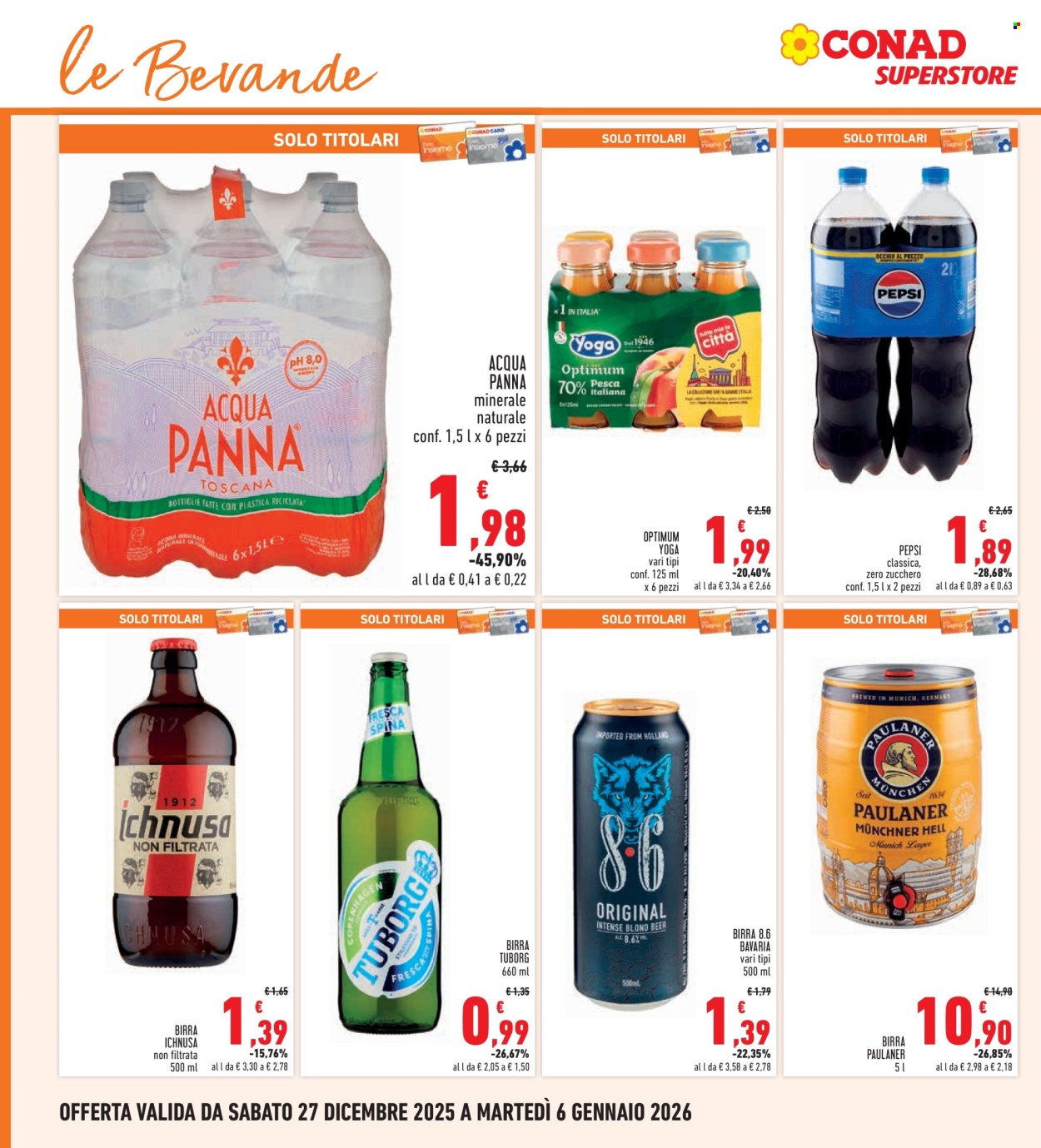 Volantino Conad - 27/12/2025 - 6/1/2026. Pagina 16