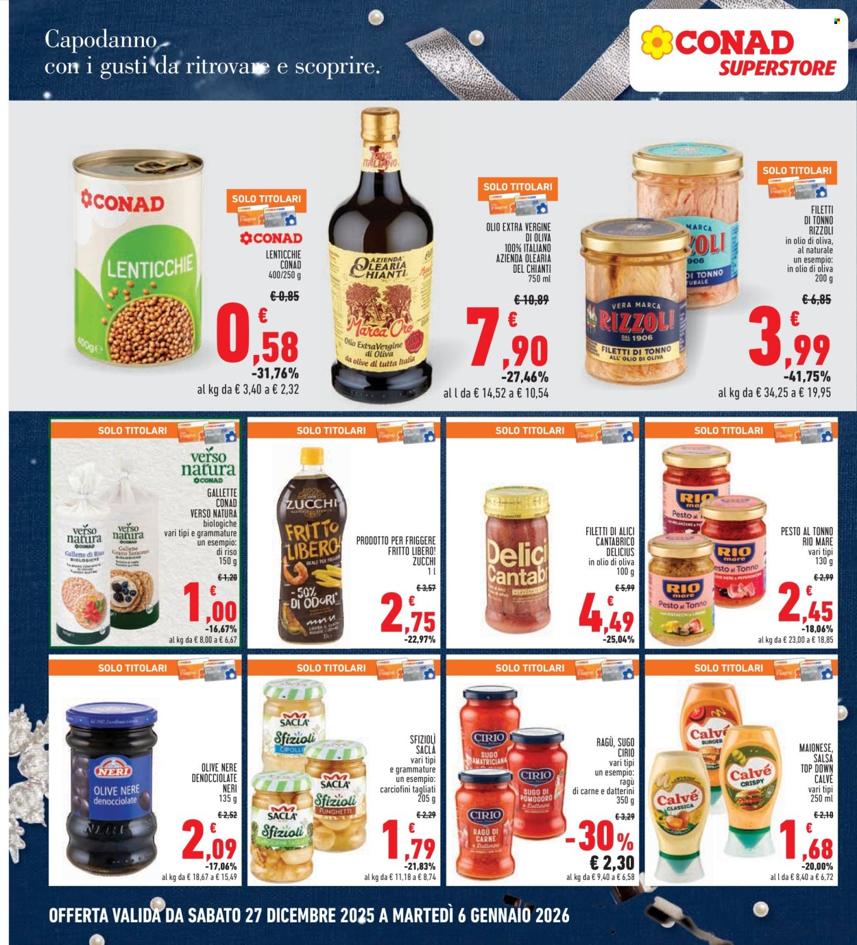 Volantino Conad - 27/12/2025 - 6/1/2026. Pagina 18