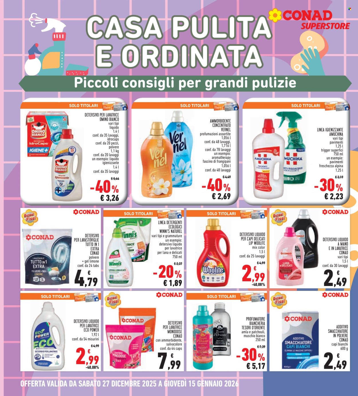 Volantino Conad - 27/12/2025 - 6/1/2026. Pagina 18