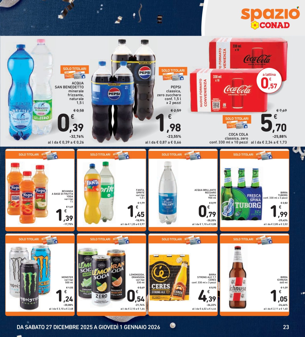 Volantino Spazio Conad - 27/12/2025 - 1/1/2026. Pagina 23