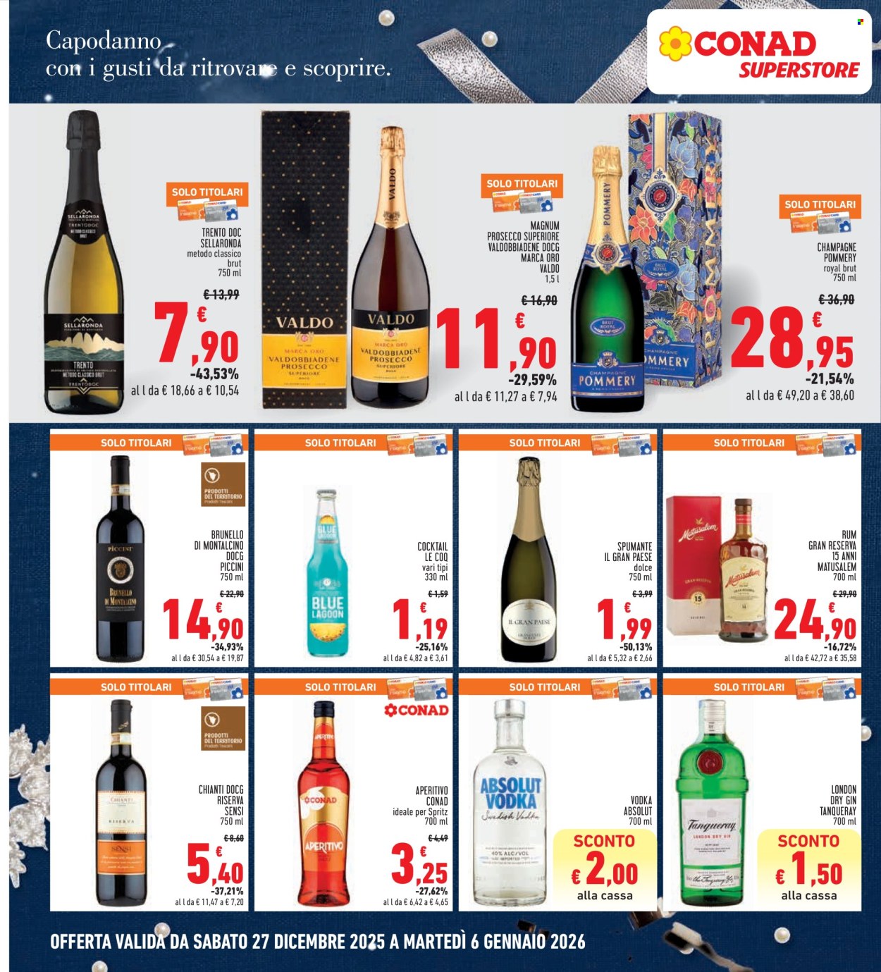 Volantino Conad - 27/12/2025 - 6/1/2026. Pagina 22