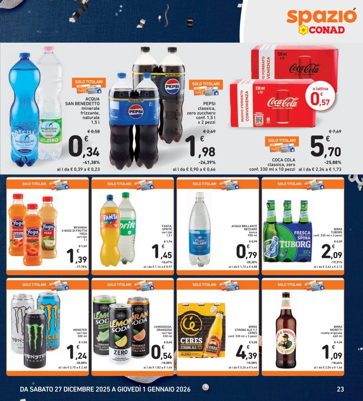 Volantino Spazio Conad - 27/12/2025 - 1/1/2026. Pagina 23