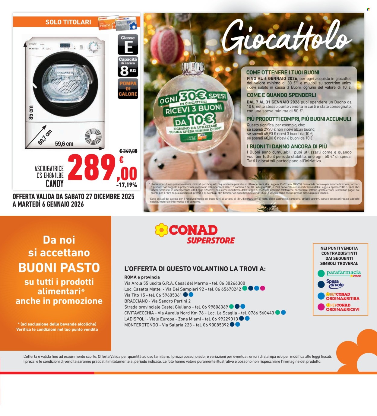 Volantino Conad - 27/12/2025 - 6/1/2026. Pagina 27