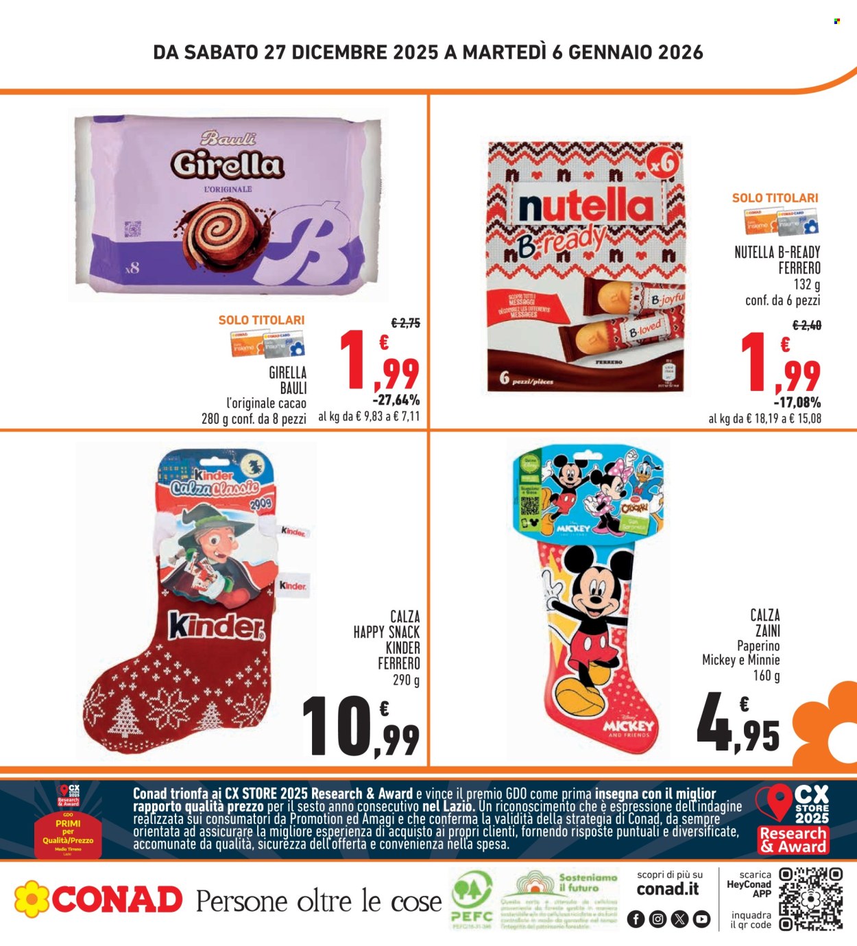 Volantino Conad - 27/12/2025 - 6/1/2026. Pagina 32