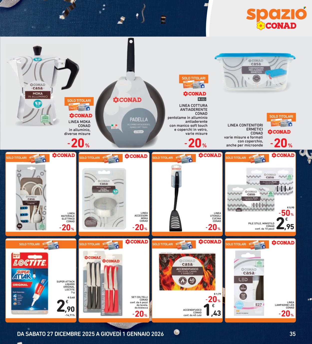 Volantino Spazio Conad - 27/12/2025 - 1/1/2026. Pagina 35