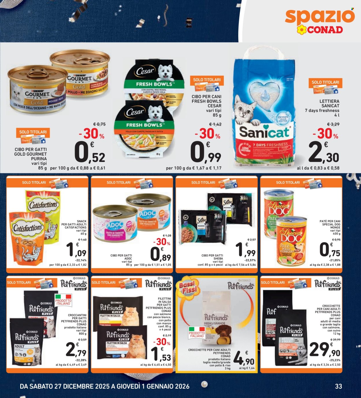 Volantino Spazio Conad - 27/12/2025 - 1/1/2026. Pagina 33