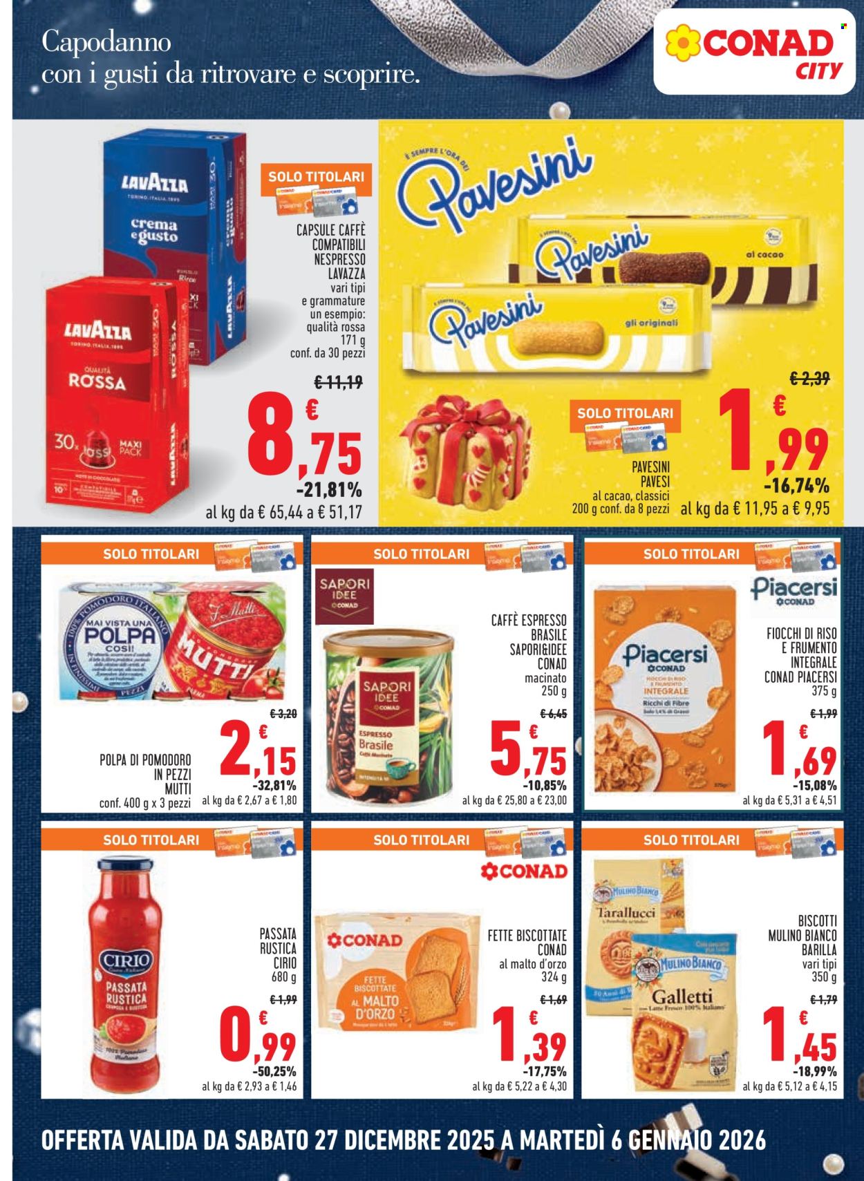 Volantino Conad - 27/12/2025 - 6/1/2026. Pagina 8