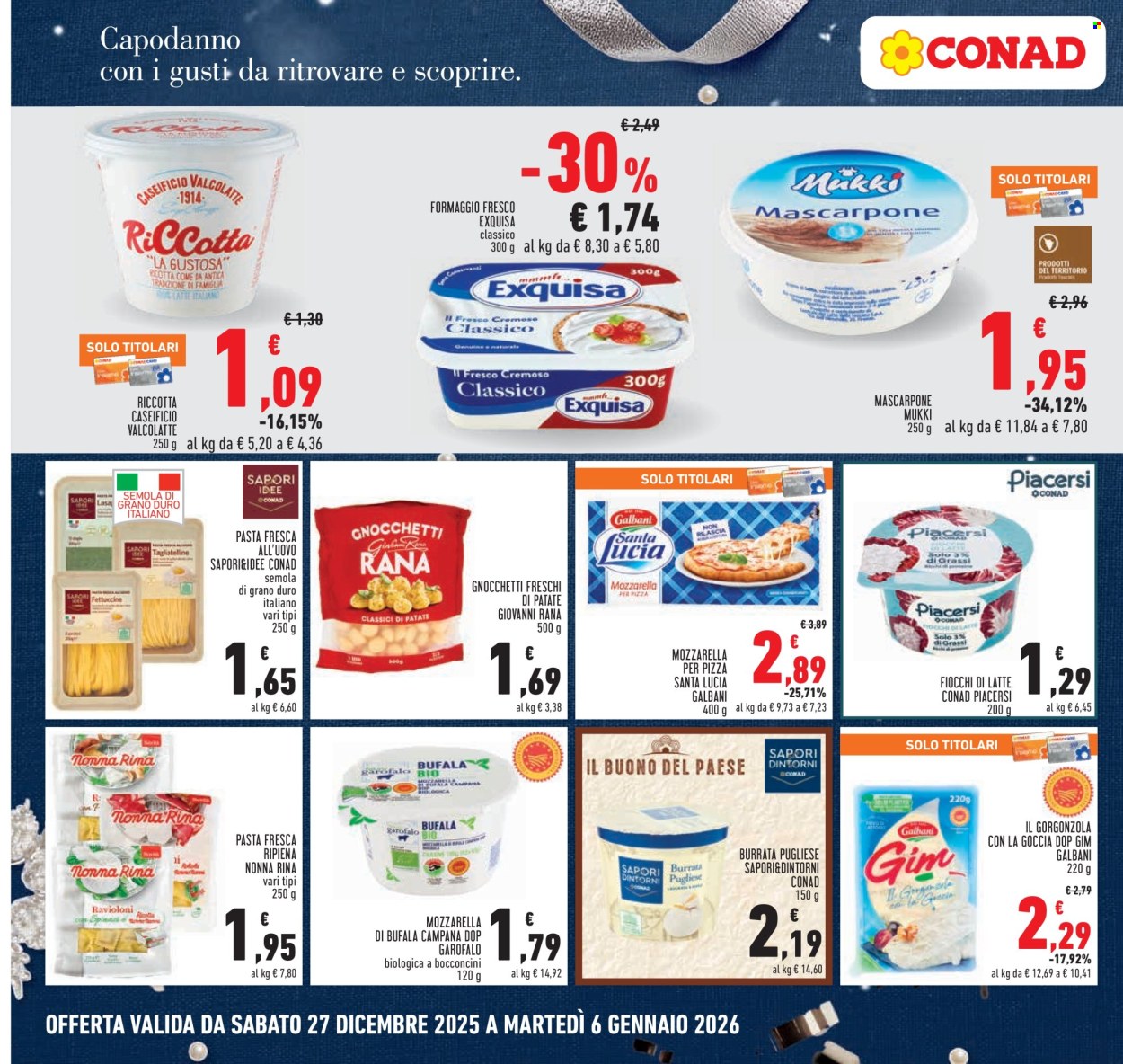 Volantino Conad - 27/12/2025 - 6/1/2026. Pagina 12