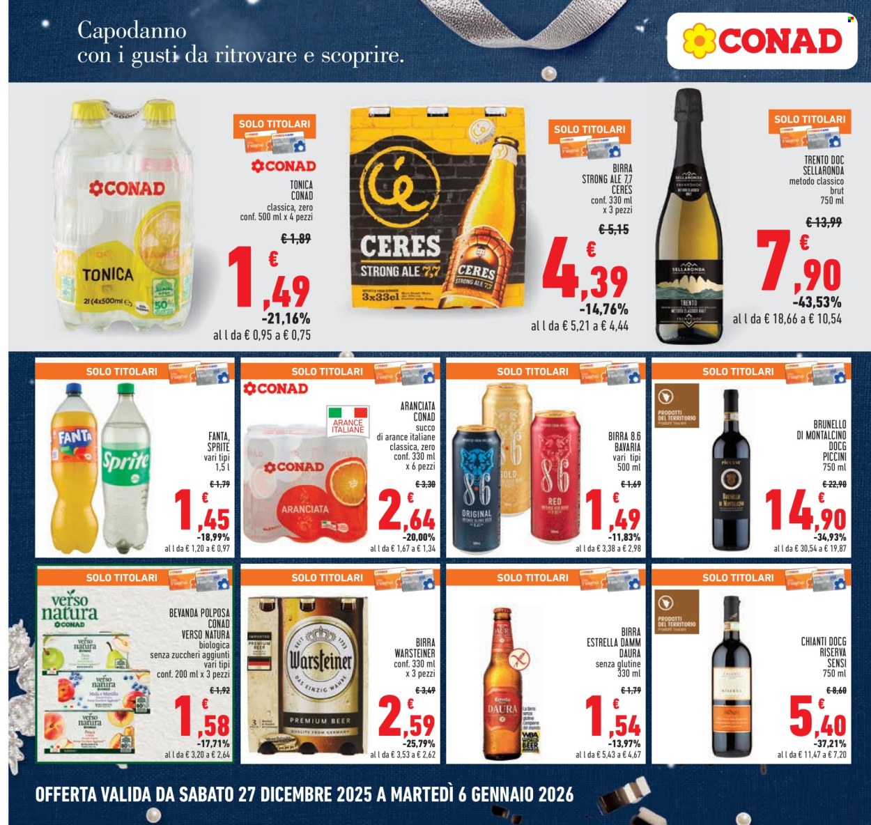 Volantino Conad - 27/12/2025 - 6/1/2026. Pagina 18