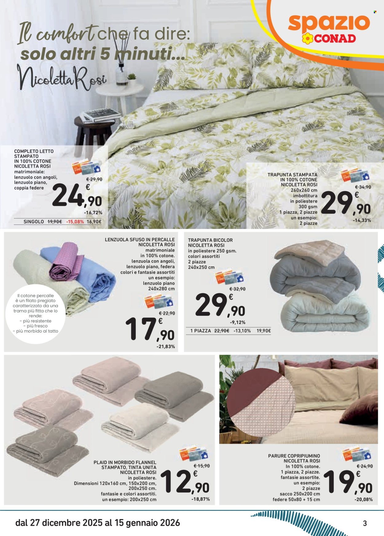 Volantino Spazio Conad - 27/12/2025 - 15/1/2026. Pagina 3