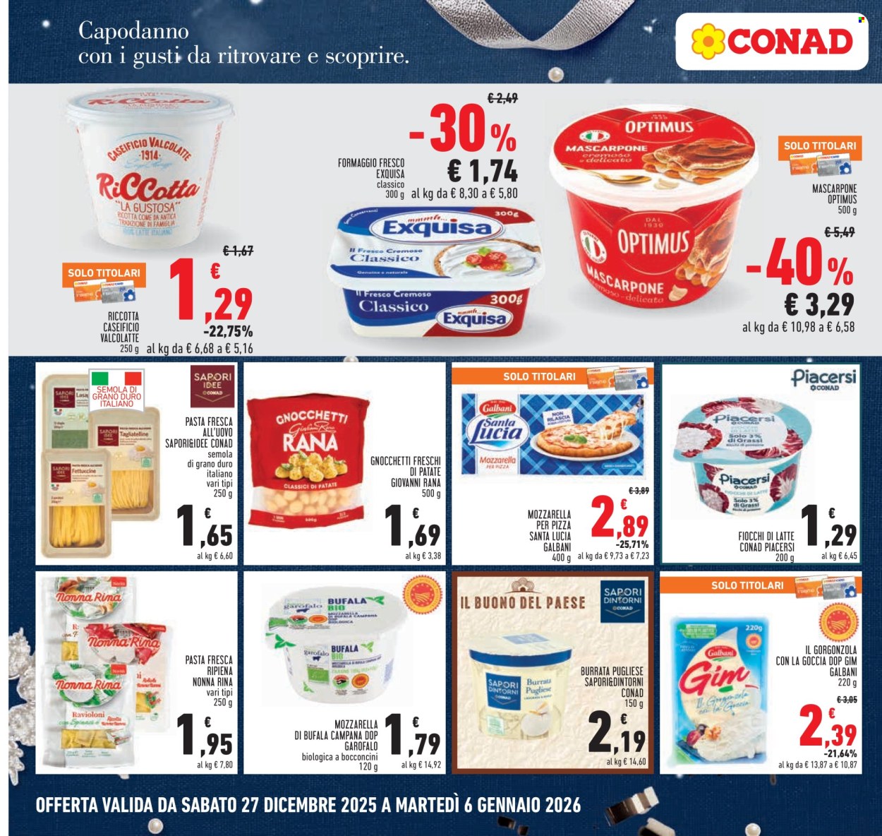 Volantino Conad - 27/12/2025 - 6/1/2026. Pagina 12