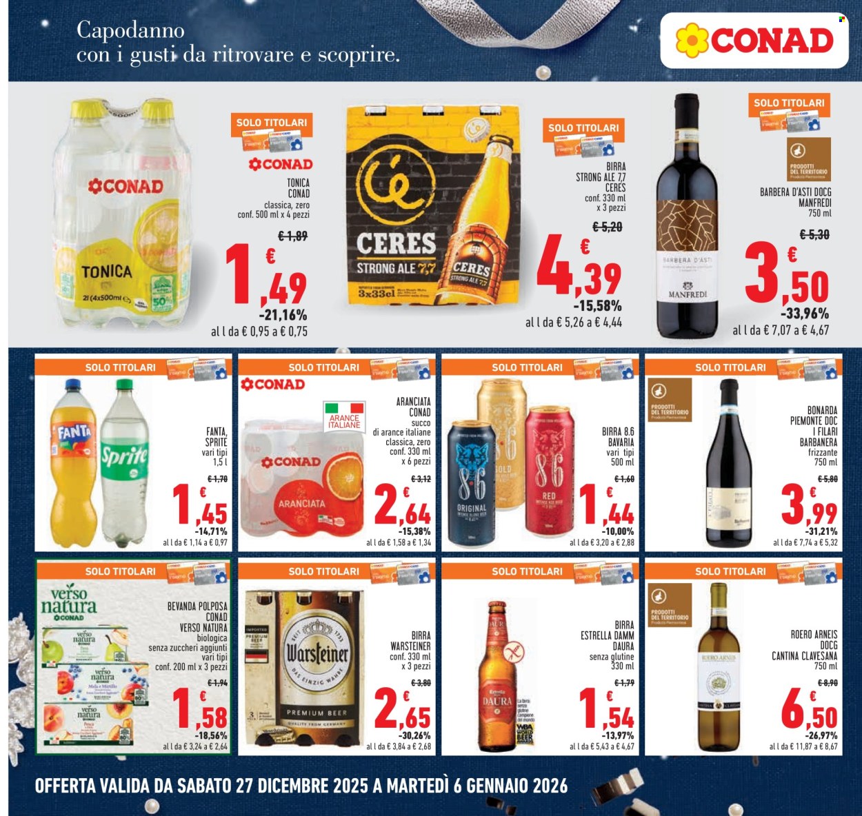 Volantino Conad - 27/12/2025 - 6/1/2026. Pagina 18