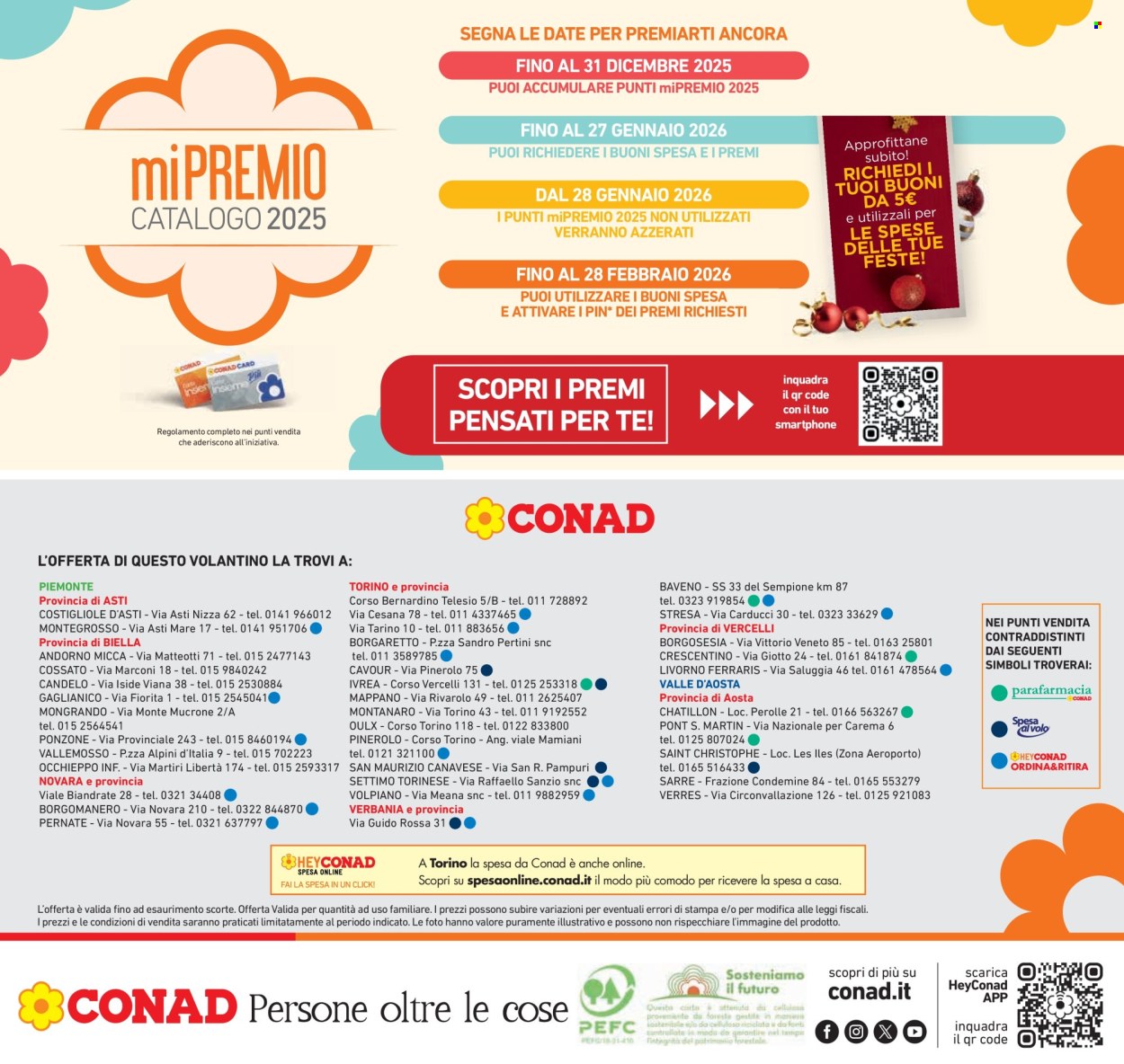 Volantino Conad - 27/12/2025 - 6/1/2026. Pagina 28