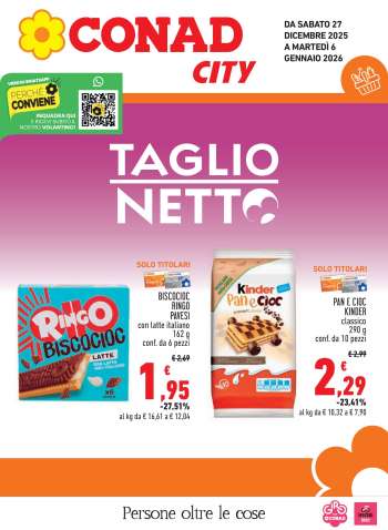 Volantino Conad - 27/12/2025 - 6/1/2026.