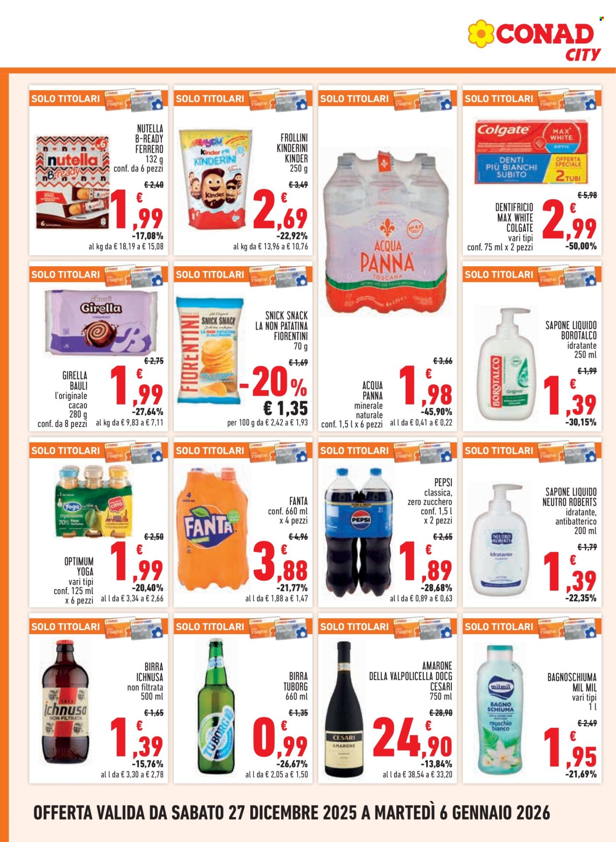 Volantino Conad - 27/12/2025 - 6/1/2026. Pagina 12