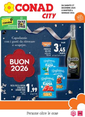 Volantino Conad - 27/12/2025 - 6/1/2026.
