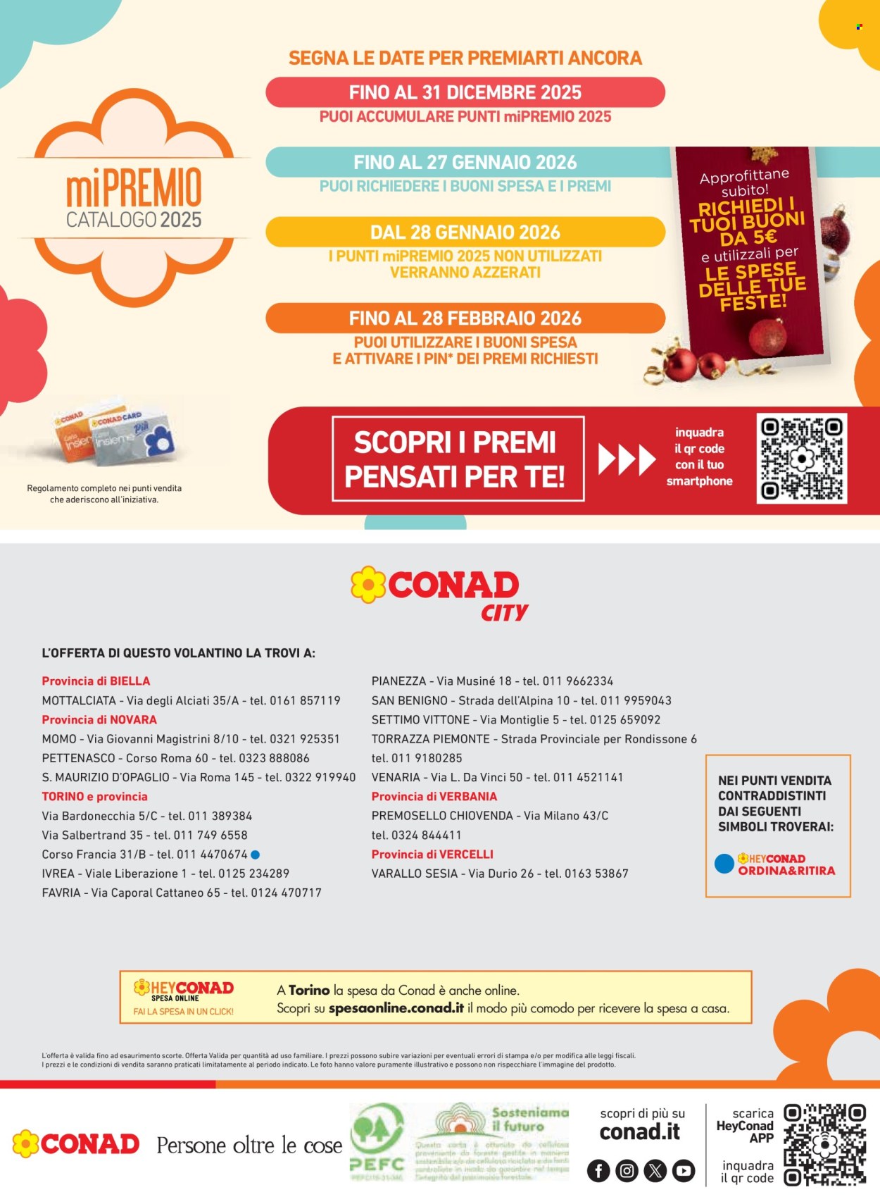 Volantino Conad - 27/12/2025 - 6/1/2026. Pagina 16