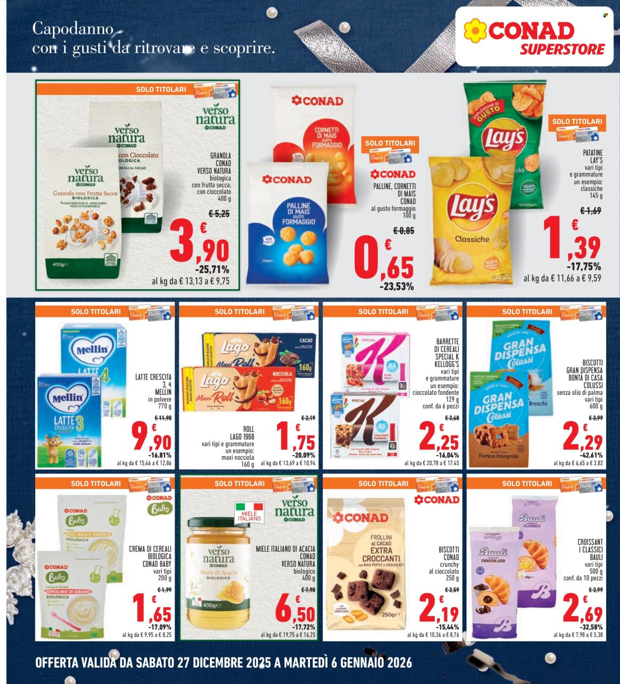Volantino Conad Superstore - 27/12/2025 - 6/1/2026. Pagina 20