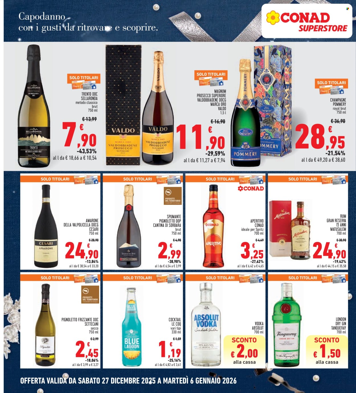 Volantino Conad Superstore - 27/12/2025 - 6/1/2026. Pagina 22