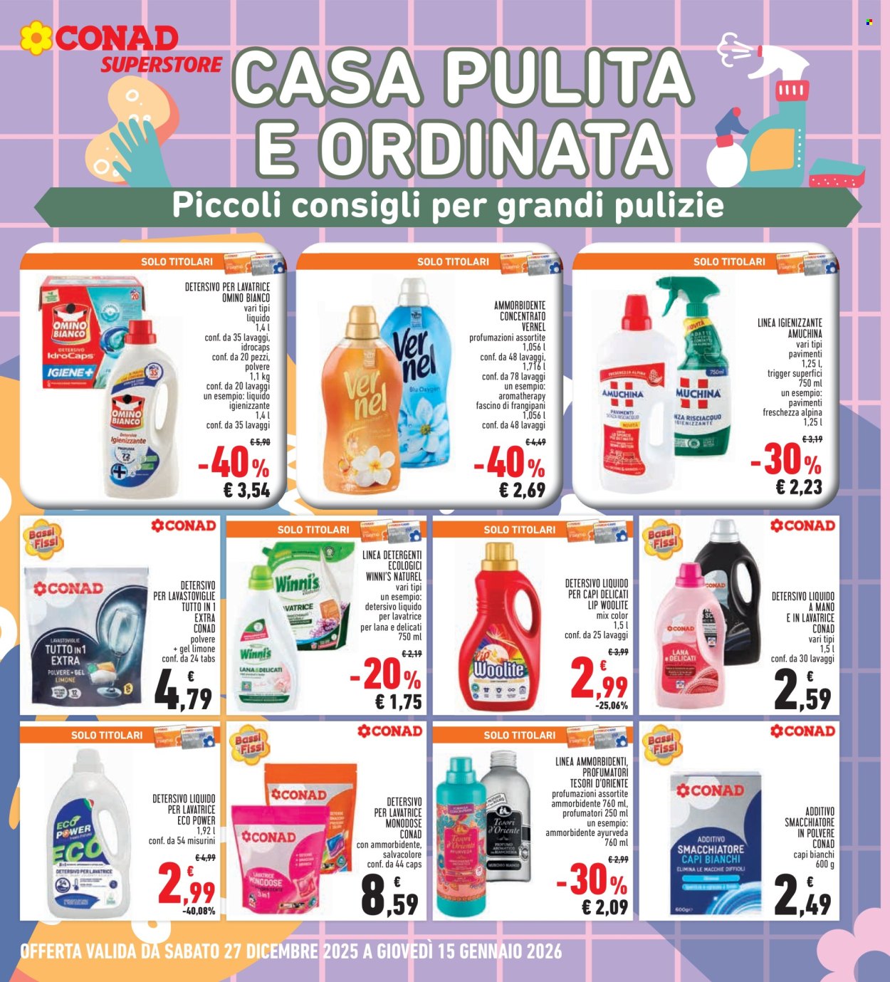 Volantino Conad Superstore - 27/12/2025 - 6/1/2026. Pagina 25