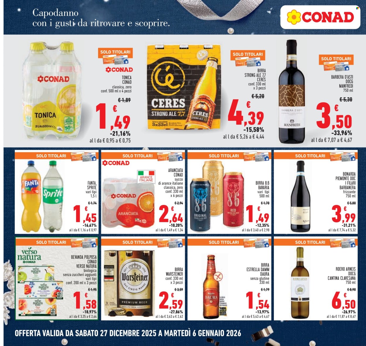 Volantino Conad - 27/12/2025 - 6/1/2026. Pagina 18