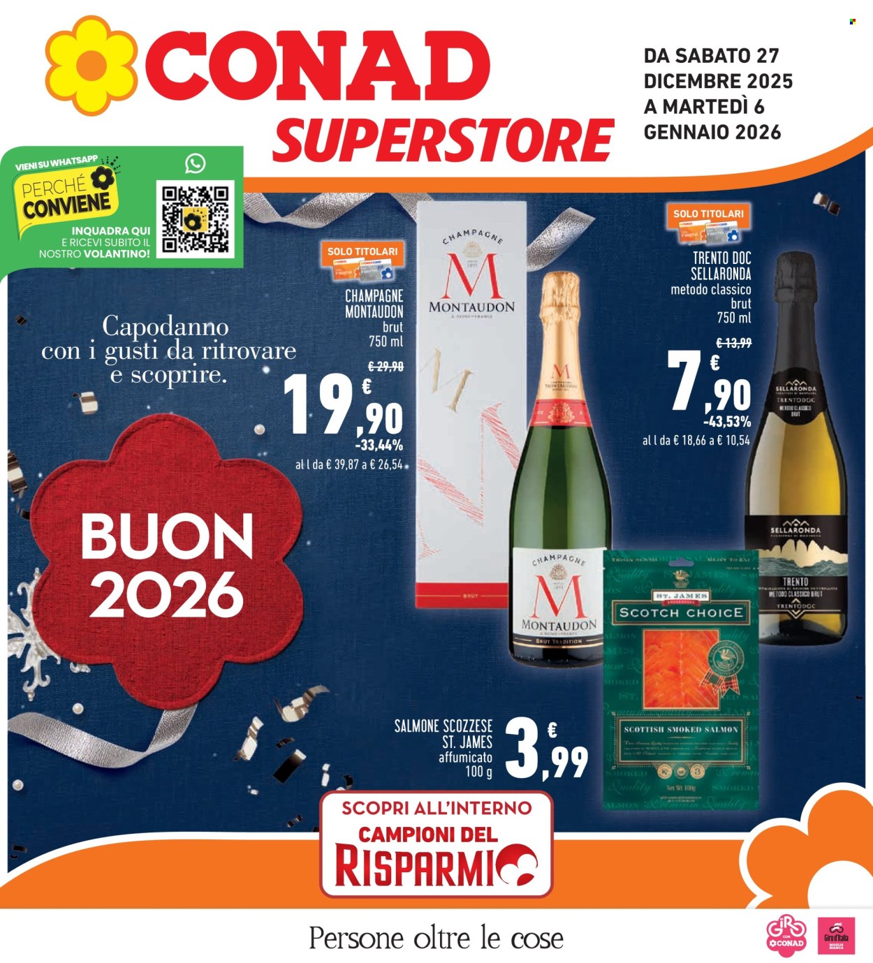 Volantino Conad - 27/12/2025 - 6/1/2026. Pagina 1