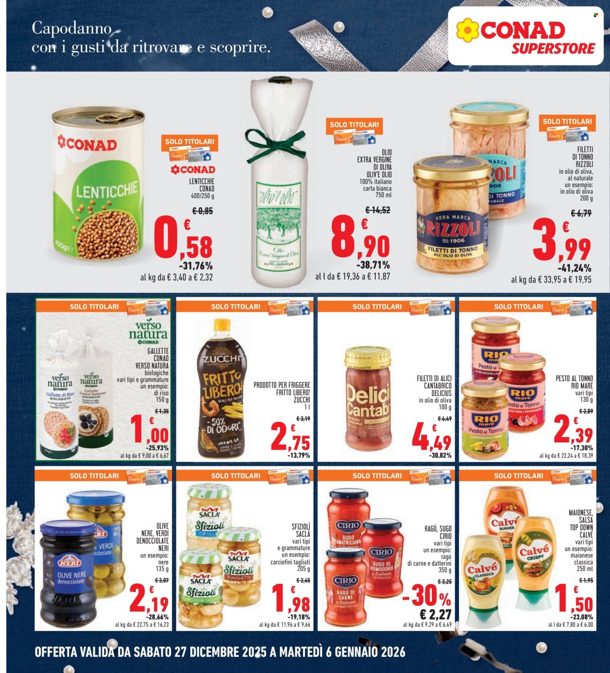 Volantino Conad - 27/12/2025 - 6/1/2026. Pagina 18