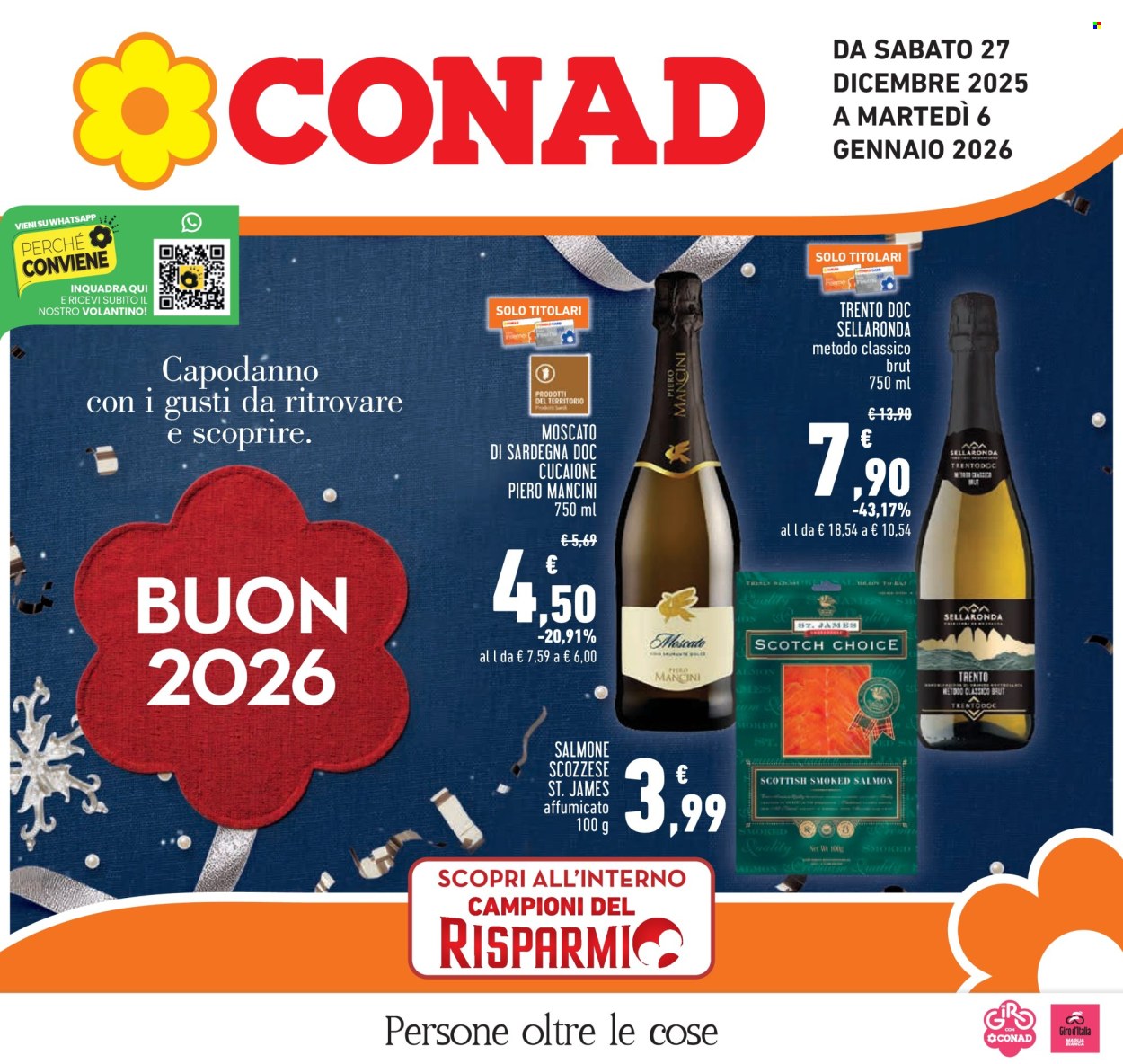Volantino Conad - 27/12/2025 - 6/1/2026. Pagina 1