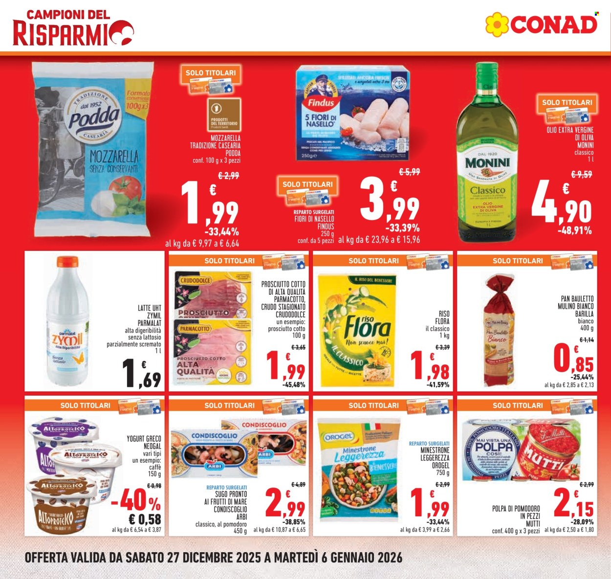 Volantino Conad - 27/12/2025 - 6/1/2026. Pagina 2