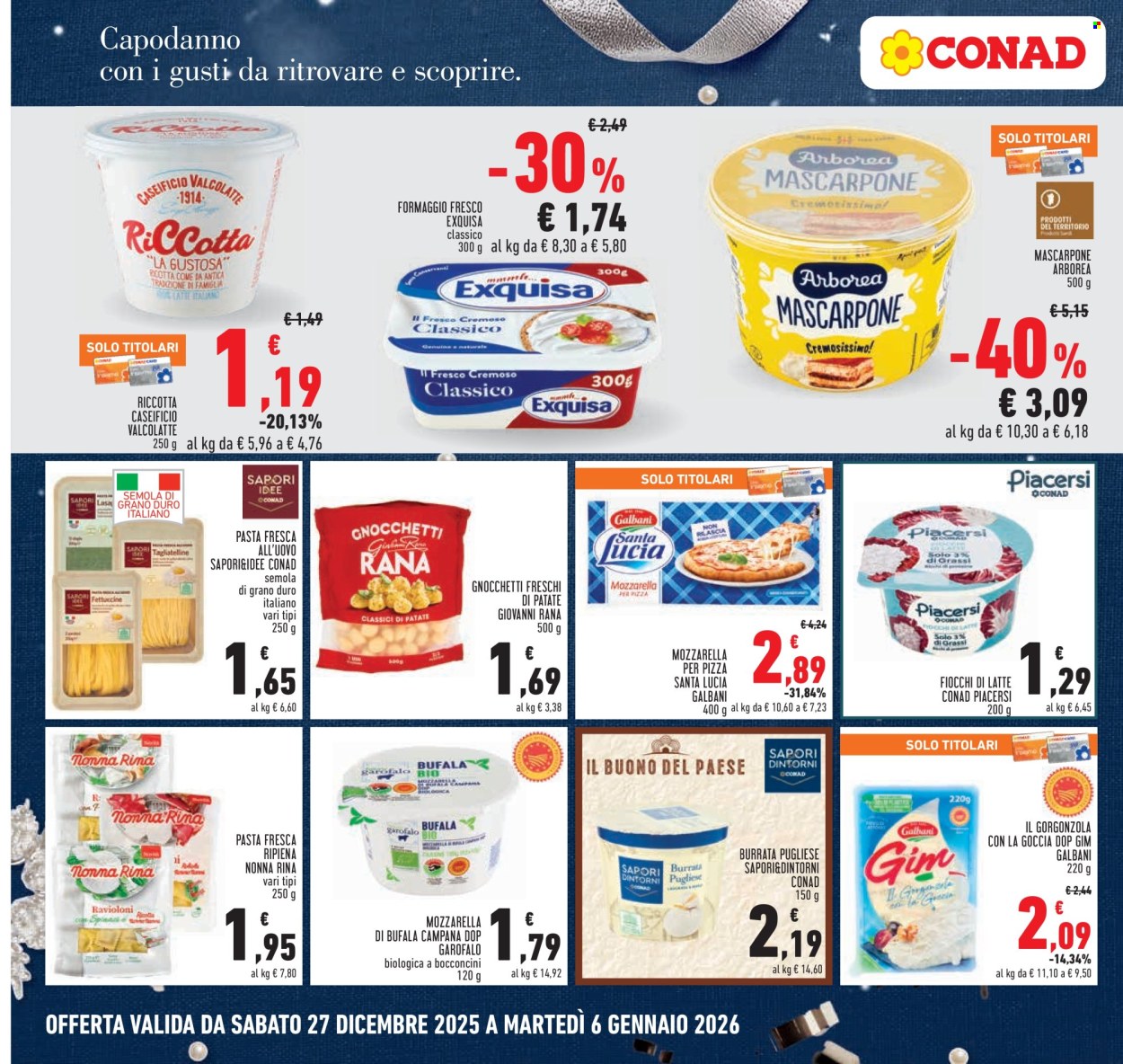 Volantino Conad - 27/12/2025 - 6/1/2026. Pagina 12