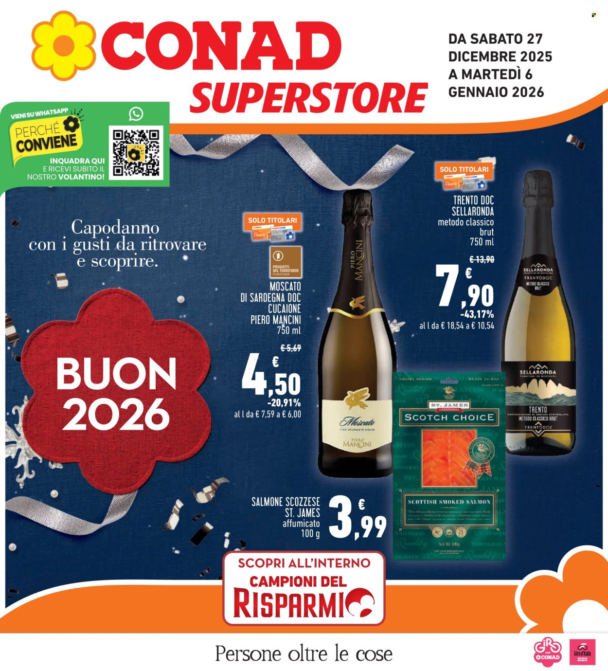 Volantino Conad - 27/12/2025 - 6/1/2026. Pagina 1