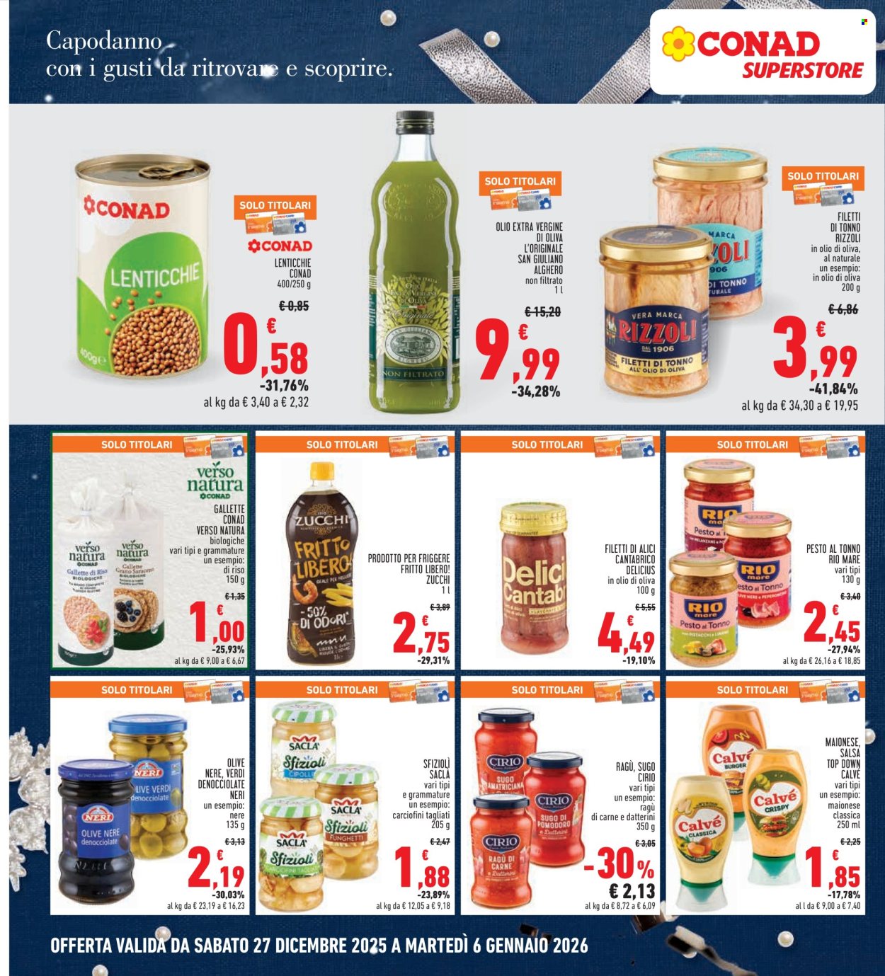 Volantino Conad - 27/12/2025 - 6/1/2026. Pagina 18