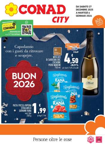Volantino Conad - 27/12/2025 - 6/1/2026.
