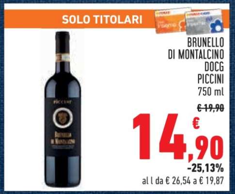 Brunello di Montalcino DOCG Piccini