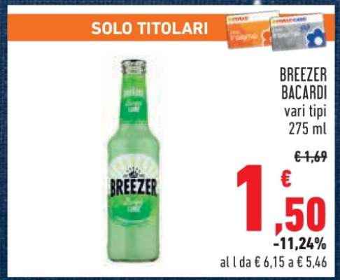 BREEZER BACARDI