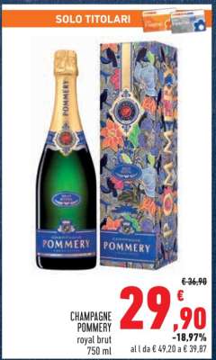 Champagne POMMERY