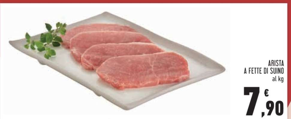ARISTA A FETTE DI SUINO