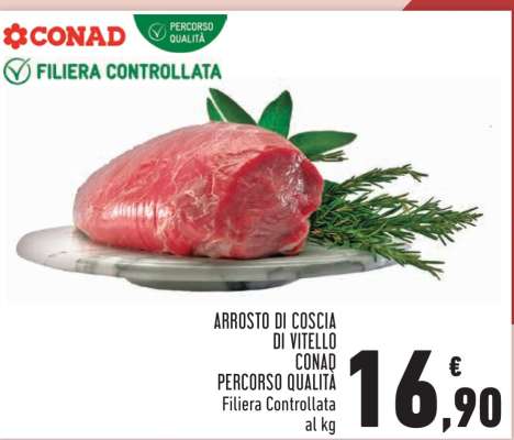 ARROSTO DI COSCIA DI VITELLO CONAD PERCORSO QUALITÀ