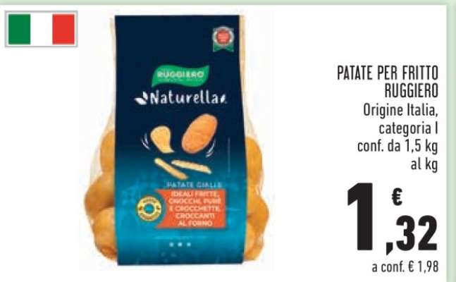 PATATE PER FRITTO RUGGIERO