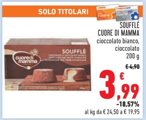 SOUFFLÉ CUORE DI MAMMA