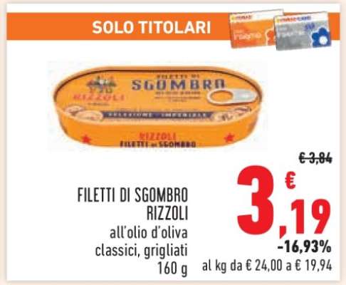 Filetti di Sgombro Rizzoli