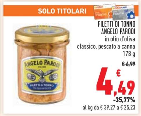 Filetti di Tonno Angelo Parodi