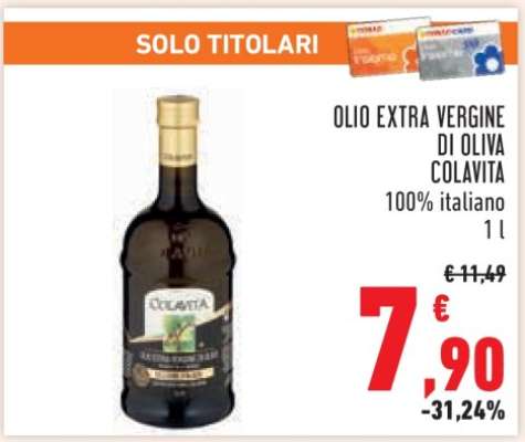 OLIO EXTRA VERGINE DI OLIVA COLAVITA