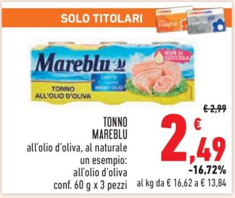 TONNO MAREBLU