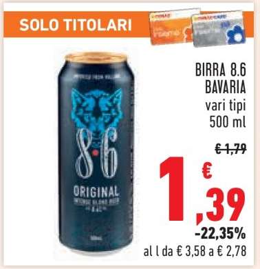 BIRRA 8.6 BAVARIA