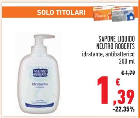 Sapone Liquido Neutro Roberts