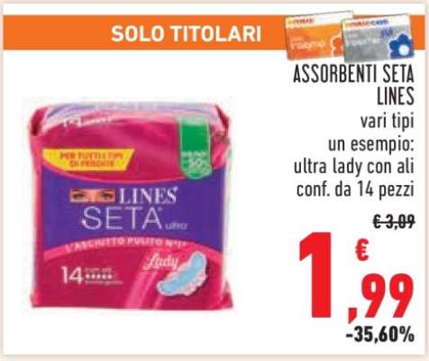 ASSORBENTI SETA LINES