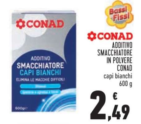 CONAD Additivo Smacchiatore in Polvere