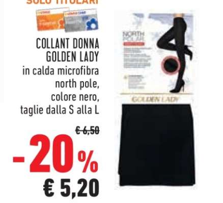 Collant Donna Golden Lady