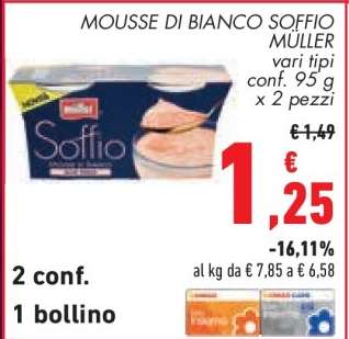 Mousse di Bianco Soffio Müller